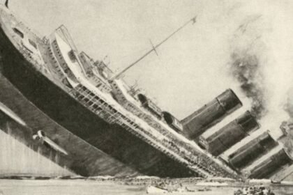 where did titanic sink?